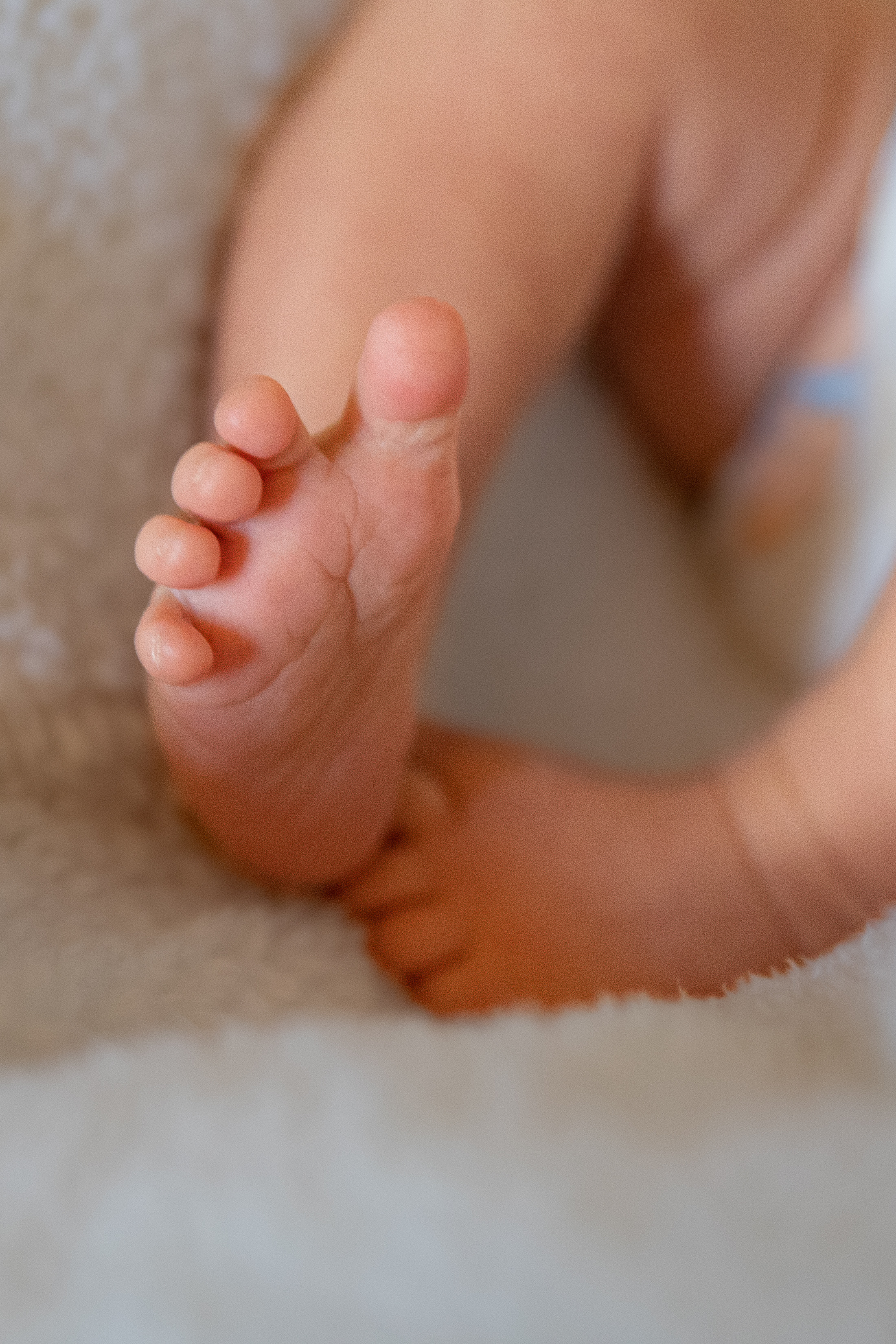 Picture of a baby's feet.